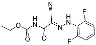 ETHYL N-(2-CYANO-2-[2-(2,6-DIFLUOROPHENYL)HYDRAZONO]ACETYL)CARBAMATE CAS#: 672951-29-0