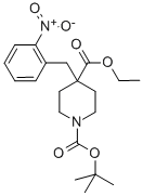 ETHYL N-BOC-4-(2-NITROBENZYL)PIPERIDINE-4-CARBOXYLATE CAS#: 635713-04-1