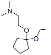 Ethanamine, 2-[(1-ethoxycyclopentyl)oxy]-N,N-dimethyl- (9CI) CAS#: 669065-87-6