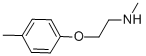 Ethanamine, N-methyl-2-(4-methylphenoxy)- (9CI) CAS#: 625437-29-8