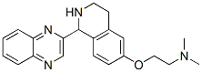Ethanamine, N,N-dimethyl-2-[[1,2,3,4-tetrahydro-1-(2-quinoxalinyl)-6-isoquinolinyl]oxy]- (9CI) CAS#: 601462-78-6