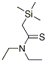 Ethanethioamide,  N,N-diethyl-2-(trimethylsilyl)- CAS#: 62785-61-9
