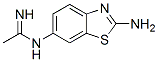 Ethanimidamide, N-(2-amino-6-benzothiazolyl)- (9CI) CAS#: 659743-44-9