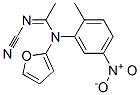 Ethanimidamide, N-cyano-N-2-furanyl-N-(2-methyl-5-nitrophenyl)- CAS#: 626217-40-1
