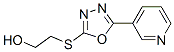 Ethanol, 2-[[5-(3-pyridinyl)-1,3,4-oxadiazol-2-yl]thio]- (9CI) CAS#: 604740-89-8