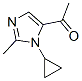 Ethanone, 1-(1-cyclopropyl-2-methyl-1H-imidazol-5-yl)- (9CI) CAS#: 600699-44-3