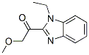 Ethanone, 1-(1-ethyl-1H-benzimidazol-2-yl)-2-methoxy- (9CI) CAS#: 566930-28-7