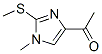 Ethanone, 1-[1-methyl-2-(methylthio)-1H-imidazol-4-yl]- (9CI) CAS#: 177910-95-1