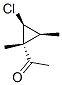 Ethanone, 1-(2-chloro-1,3-dimethylcyclopropyl)-, (1alpha,2beta,3beta)- (9CI) CAS#: 66808-14-8