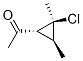 Ethanone, 1-(2-chloro-2,3-dimethylcyclopropyl)-, (1alpha,2alpha,3beta)- (9CI) CAS#: 64753-91-9