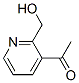 Ethanone, 1-[2-(hydroxymethyl)-3-pyridinyl]- (9CI) CAS#: 177785-03-4