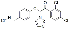 Ethanone, 1-(2,4-dichlorophenyl)-2-(1H-imidazol-1-yl)-2-(4-methylphenoxy)-, monohydrochloride (9CI) CAS#: 68042-39-7