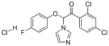 Ethanone, 1-(2,4-dichlorophenyl)-2-(4-fluorophenoxy)-2-(1H-imidazol-1-yl)-, monohydrochloride (9CI) CAS#: 68042-35-3