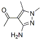 Ethanone, 1-(3-amino-1,5-dimethyl-1H-pyrazol-4-yl)- (9CI) CAS#: 179810-61-8