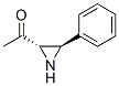 Ethanone, 1-(3-phenyl-2-aziridinyl)-, trans-(-)- (9CI) CAS#: 65218-90-8