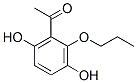 Ethanone, 1-(3,6-dihydroxy-2-propoxyphenyl)- (9CI) CAS#: 647842-83-9