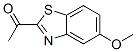 Ethanone, 1-(5-methoxy-2-benzothiazolyl)- (9CI) CAS#: 65840-56-4