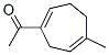 Ethanone, 1-(5-methyl-1,5-cycloheptadien-1-yl)- (9CI) CAS#: 69892-24-6