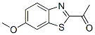 Ethanone, 1-(6-methoxy-2-benzothiazolyl)- (9CI) CAS#: 65840-58-6