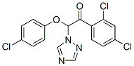 Ethanone, 2-(4-chlorophenoxy)-1-(2,4-dichlorophenyl)-2-(1H-1,2,4-triazol-1-yl)- CAS#: 68047-25-6
