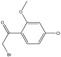 Ethanone, 2-broMo-1-(4-chloro-2-Methoxyphenyl)- CAS#: 60208-06-2