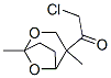 Ethanone, 2-chloro-1-(1,4-dimethyl-2,8-dioxabicyclo[3.2.1]oct-4-yl)-, exo- (9CI) CAS#: 65251-85-6