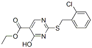 Ethyl 2-[(2-chlorobenzyl)sulfanyl]-4-hydroxy-5-pyrimidinecarboxylate CAS#: 7400-03-5