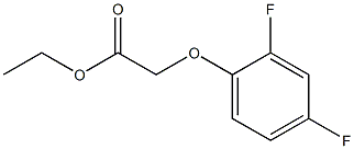 Ethyl 2-(2,4-difluorophenoxy)acetate CAS#: 717-30-6