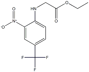 Ethyl {[2-nitro-4-(trifluoromethyl)phenyl]amino}acetate CAS#: 735-40-0