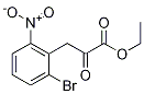 Ethyl 3-(2-BroMo-6-nitrophenyl)-2-oxopropanoate CAS#: 608510-29-8