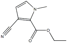 Ethyl 3-cyano-1-Methyl-1H-pyrrole-2-carboxylate CAS#: 7164-21-8