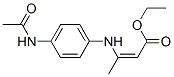 Ethyl 3-(p-acetamidoanilino)crotonate CAS#: 63304-45-0