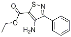 Ethyl 4-aMino-3-phenylisothiazole-5-carboxylate CAS#: 65237-13-0