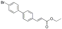 Ethyl (E)-3-[4-(4-bromophenyl)phenyl]prop-2-enoate CAS#: 190729-08-9