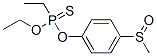 Ethylthiophosphonic acid O-ethyl O-[4-(methylsulfinyl)phenyl] ester CAS#: 6587-45-7