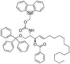 FMOC-3-BENZOYL-1-TRIPHENYLMETHYL-ERYTHRO-SPHINGOSINE CAS#: 676485-57-7