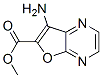 Furo[2,3-b]pyrazine-6-carboxylic acid, 7-amino-, methyl ester (9CI) CAS#: 181283-94-3