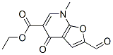 Furo[2,3-b]pyridine-5-carboxylic  acid,  2-formyl-4,7-dihydro-7-methyl-4-oxo-,  ethyl  ester CAS#: 562100-66-7