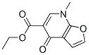 Furo[2,3-b]pyridine-5-carboxylic  acid,  4,7-dihydro-7-methyl-4-oxo-,  ethyl  ester CAS#: 562100-69-0