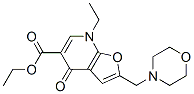 Furo[2,3-b]pyridine-5-carboxylic  acid,  7-ethyl-4,7-dihydro-2-(4-morpholinylmethyl)-4-oxo-,  ethyl  ester CAS#: 562100-91-8