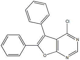 Furo[2,3-d]pyriMidine, 4-chloro-5,6-diphenyl- CAS#: 65148-07-4