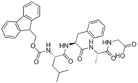 Glycine, N-[(9H-fluoren-9-ylmethoxy)carbonyl]-L-leucyl-L-phenylalanyl-L-alanyl- (9CI) CAS#: 612481-99-9