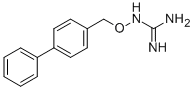Guanidine, ((1,1'-biphenyl)-4-ylmethoxy)- CAS#: 729-20-4