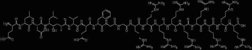 H-GLU-LEU-ASP-[(2R,4S,5S)-5-AMINO-4-HYDROXY-2,7-DIMETHYL-OCTANOYL]-VAL-GLU-PHE-GLY-GLY-D-ARG-D-ARG-D-ARG-D-ARG-D-ARG-D-ARG-D-ARG-D-ARG-D-ARG-OH CAS#: 527674-72-2