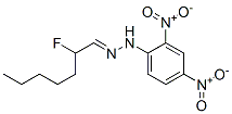 Heptanal, 2-fluoro-, (2,4-dinitrophenyl)hydrazone CAS#: 7740-67-2