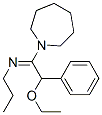 Hexahydro-1-[2-ethoxy-2-phenyl-1-(propylimino)ethyl]-1H-azepine CAS#: 64058-22-6