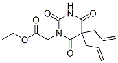 Hexahydro-5,5-diallyl-2,4,6-trioxo-1-pyrimidineacetic acid ethyl ester CAS#: 67466-23-3