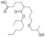 Hexanedioic acid, polymer with 1,4-butanediol and 1,2-propanediol, 2-ethylhexyl ester CAS#: 68332-61-6