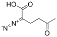 Hexanoic acid, 2-diazo-5-oxo- CAS#: 7200-17-1