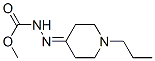 Hydrazinecarboxylic acid, (1-propyl-4-piperidinylidene)-, methyl ester (9CI) CAS#: 574720-10-8